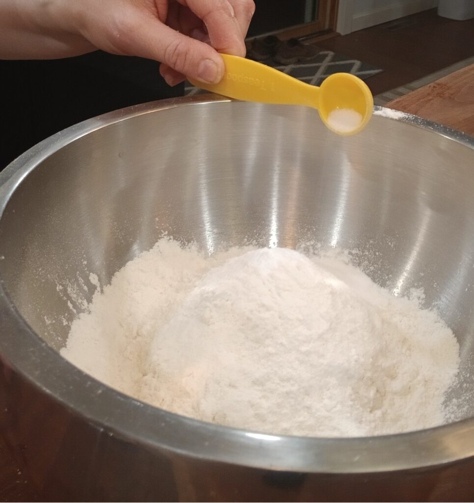 Adding salt
