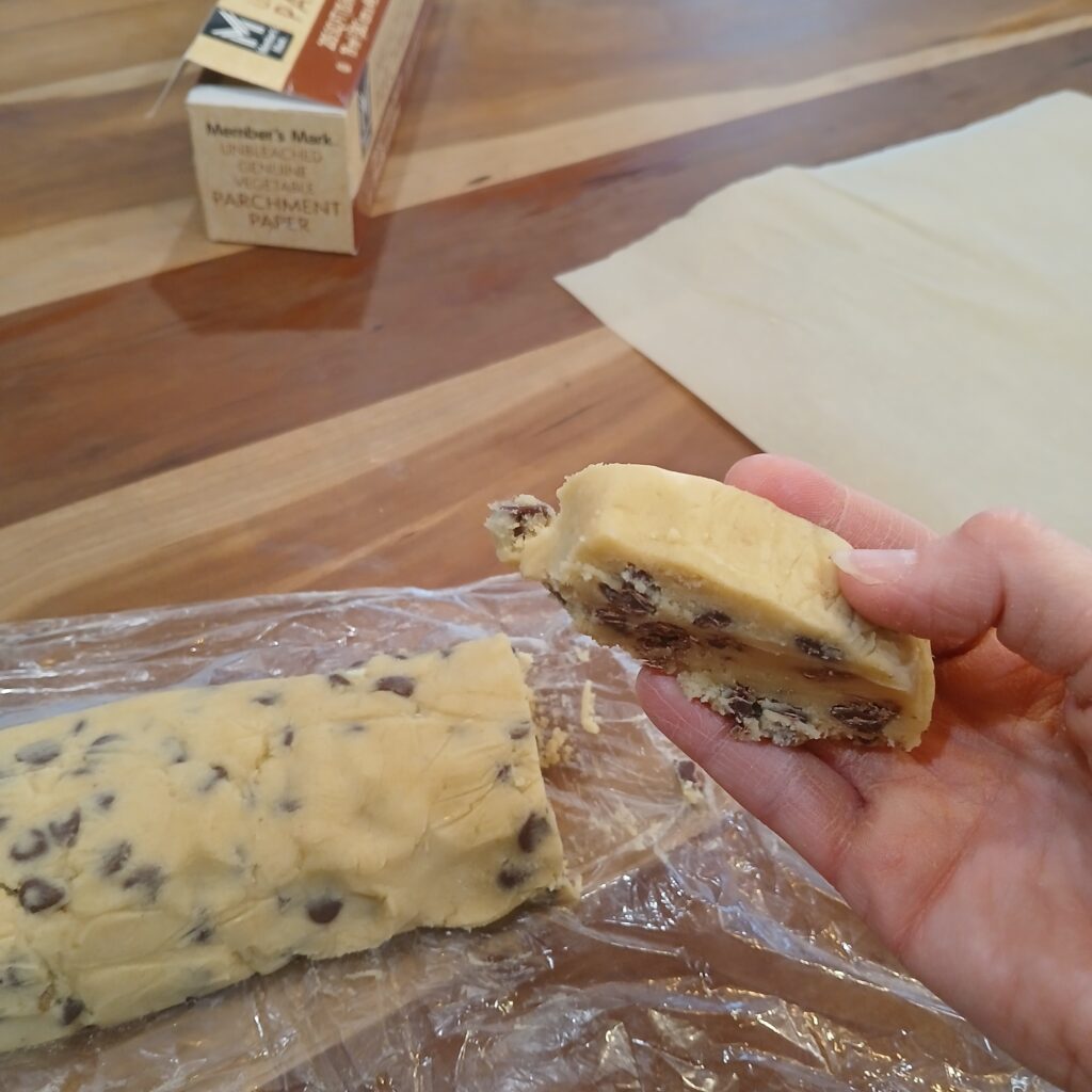 Raw dough